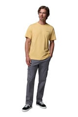 Columbia T-shirt com estampado de natureza nas costas amarelo