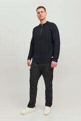 Jack & Jones PLUS Cal&ccedil;as cargo preto