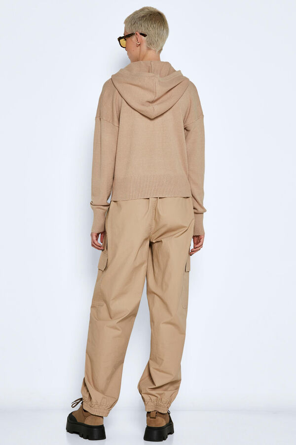 Noisy May Sudadera con capucha tostado