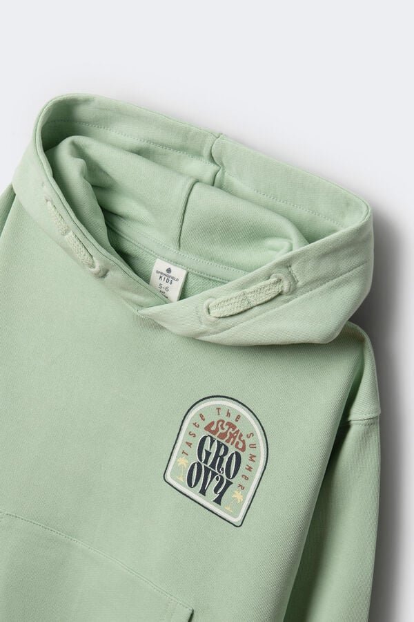 Springfield Kids Sudadera Groovy ni&ntilde;o verde