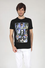 Brave Soul T-shirt estampada de manga curta preto