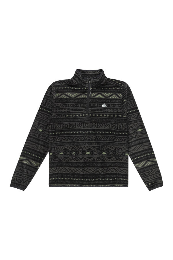 Quiksilver Polar con media cremallera para hombre gris