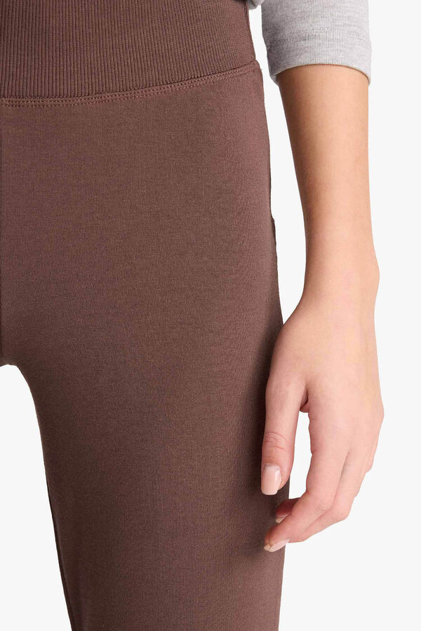 DeFacto Pantal&oacute;n acampanado tostado