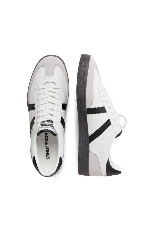 Jack & Jones Sapatilhas de atacadores casuais branco