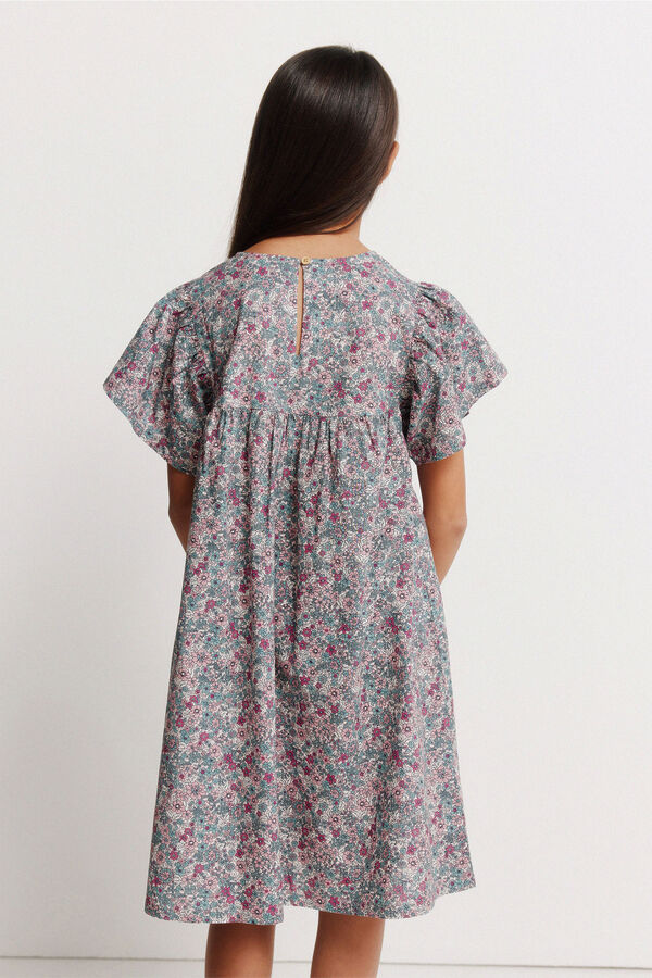 Springfield Kids Vestido estampado flores liberty estampado