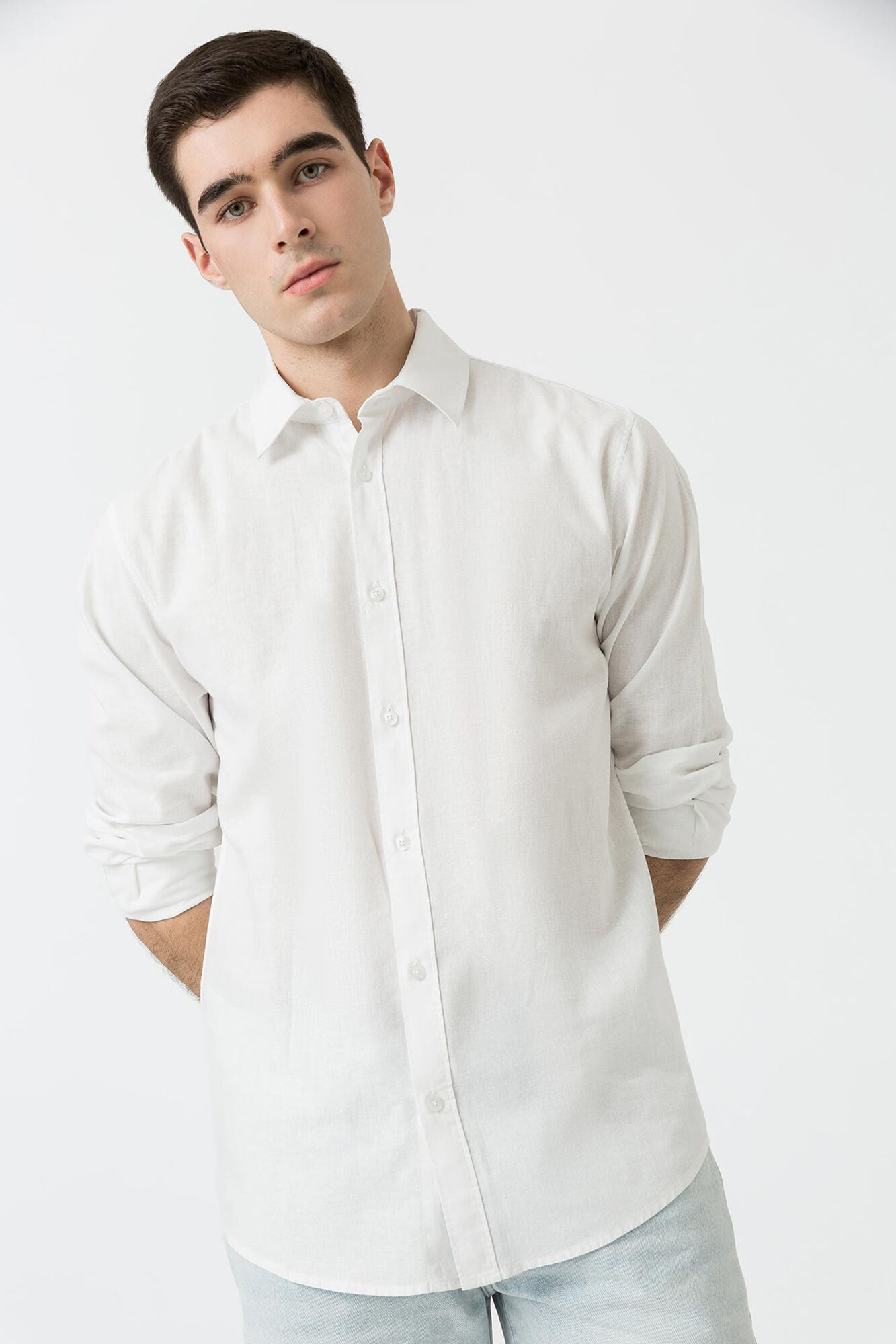 Tiffosi Camisa de lino