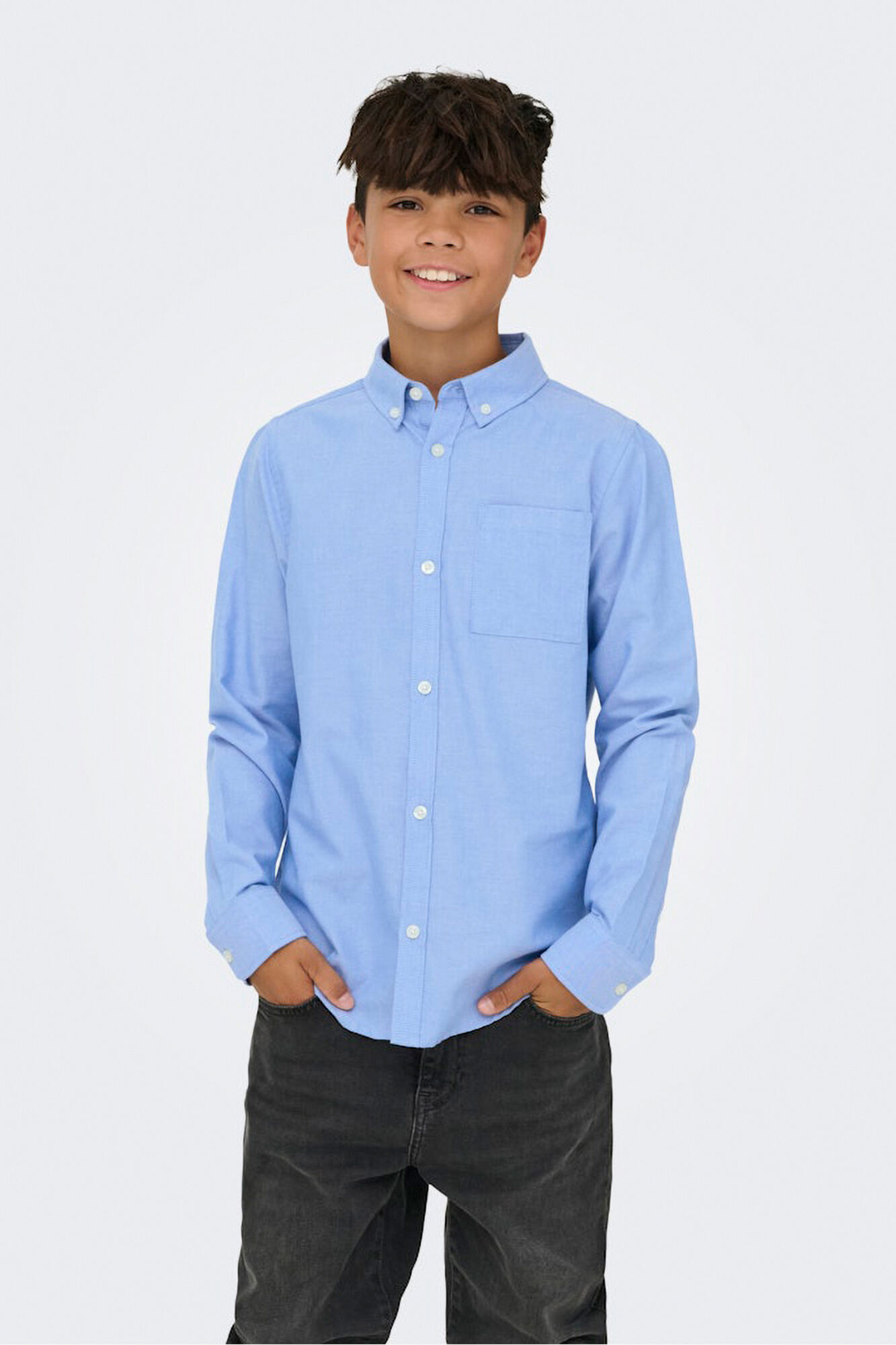 Only & Sons Junior Camisa Oxford Slim Fit