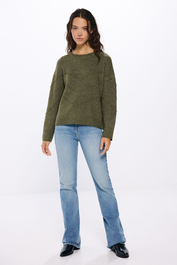 Springfield Jersey chevron tachas verde