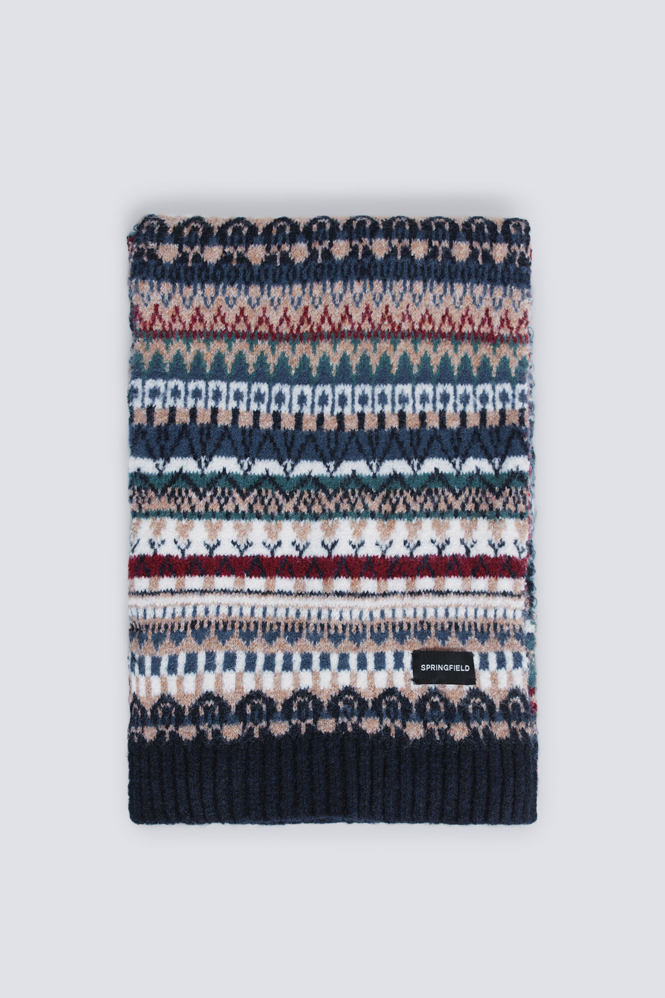 Springfield Bufanda jacquard multicolor