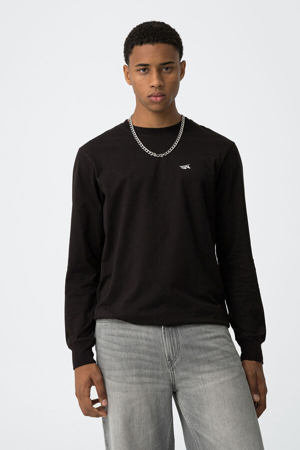 Tiffosi Young Camiseta manga larga negro