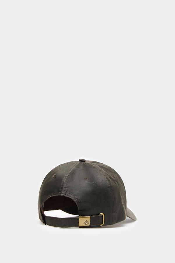 Springfield Gorra encerada marr&oacute;n