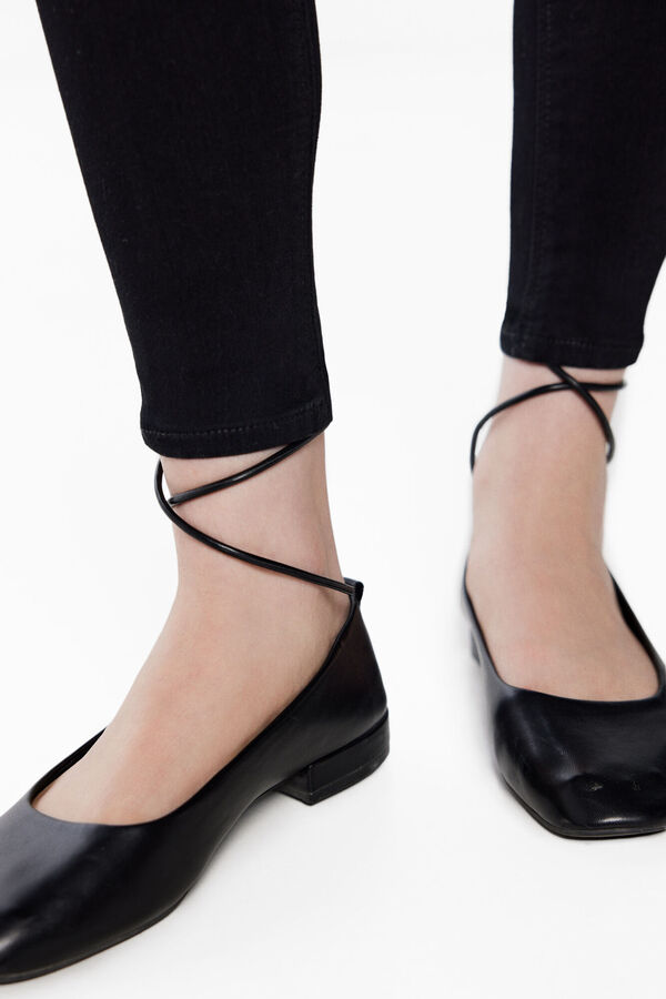 Springfield Jeans Jegging preto