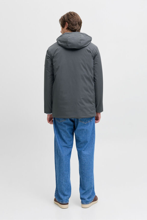 JJ REBEL Parka curta cinzento