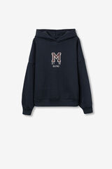 Tiffosi Young Sudadera Oversized estampada azul