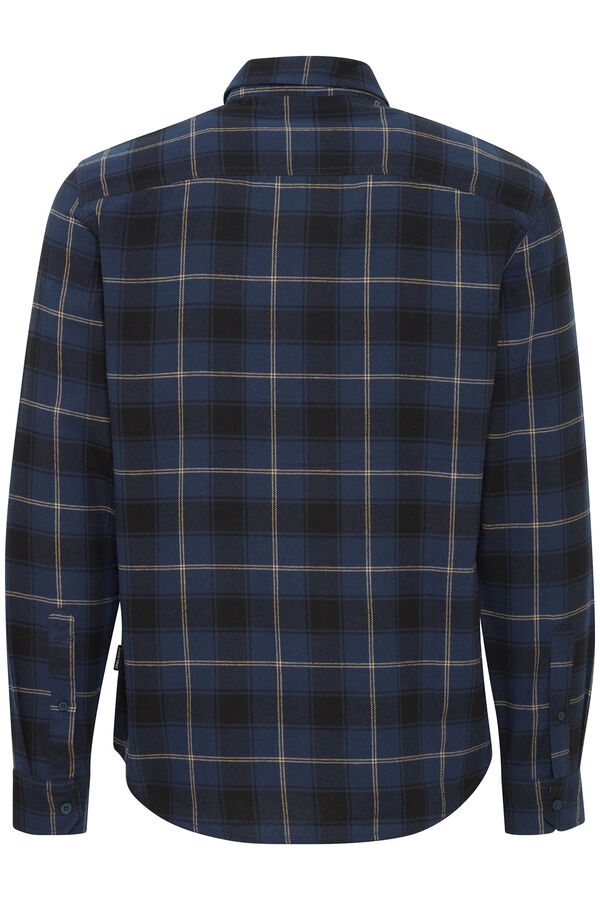 Blend Camisa Manga Comprida  azul