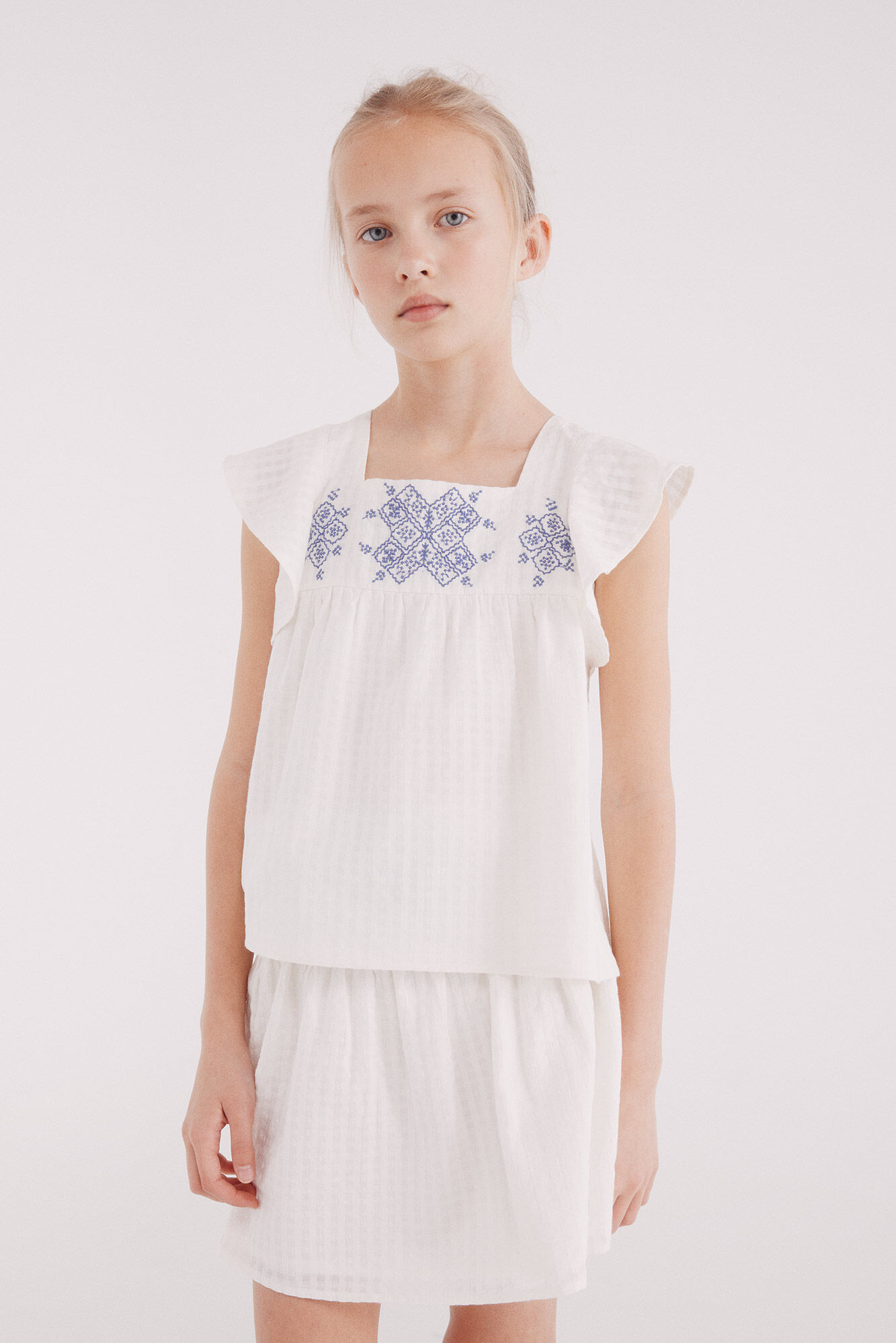 Springfield Kids Top bordados para ni&ntilde;a