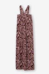 Tiffosi Vestido Largo Estampado verde