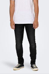 Only & Sons Jeans regular fit. negro