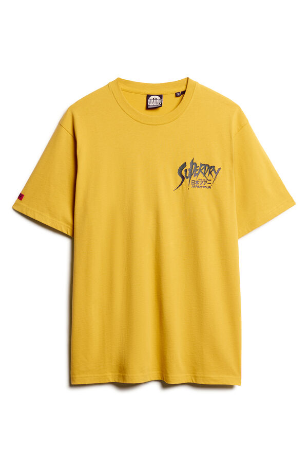 Superdry  Camisola de manga curta  amarelo