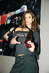 Noisy May Vaquero5 bolsillos wide leg gris