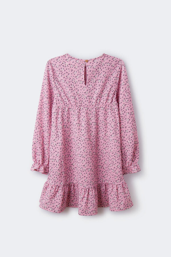 Springfield Kids Vestido floral rosa ni&ntilde;a rosa