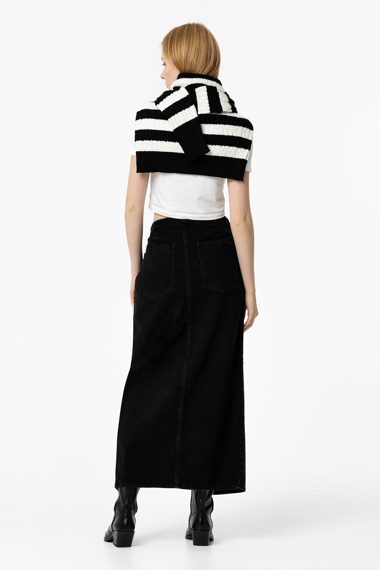 Tiffosi Saia Midi Jeans