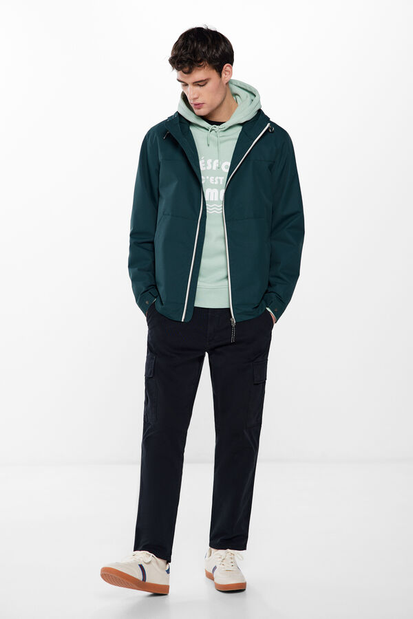 Springfield Parka técnica verde