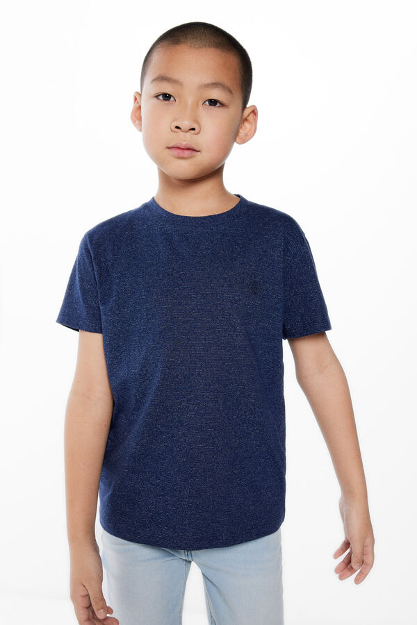 Springfield Kids T-shirt riscas finas menino azul