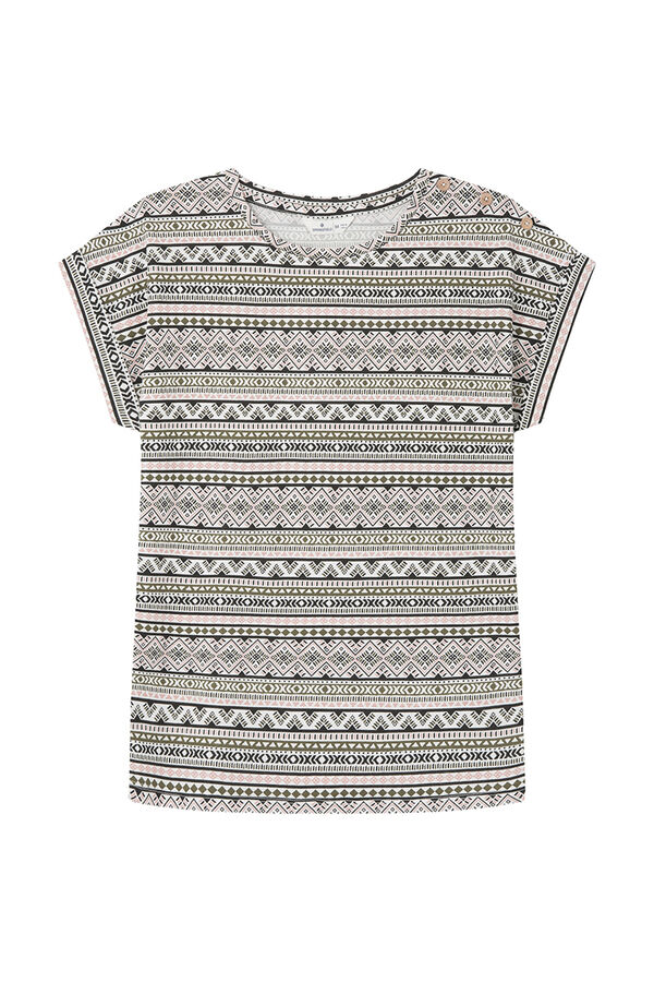 Springfield Camisola estampado geom&eacute;trico estampado