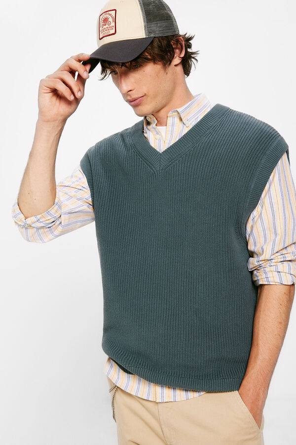 Springfield Colete estruturado azul