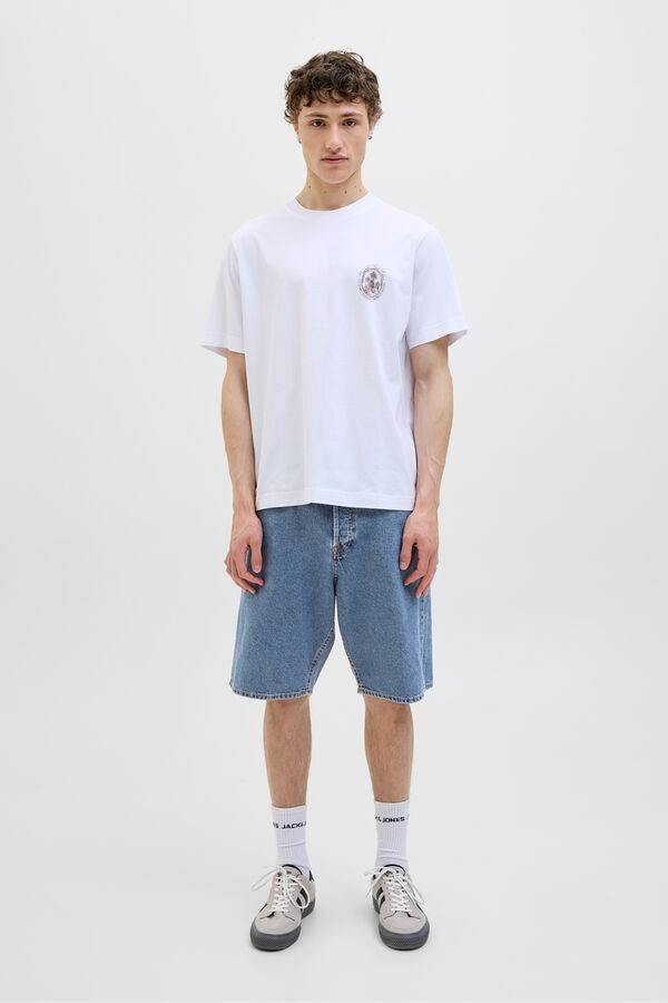 Jack & Jones Bermuda denim baggy fit azul