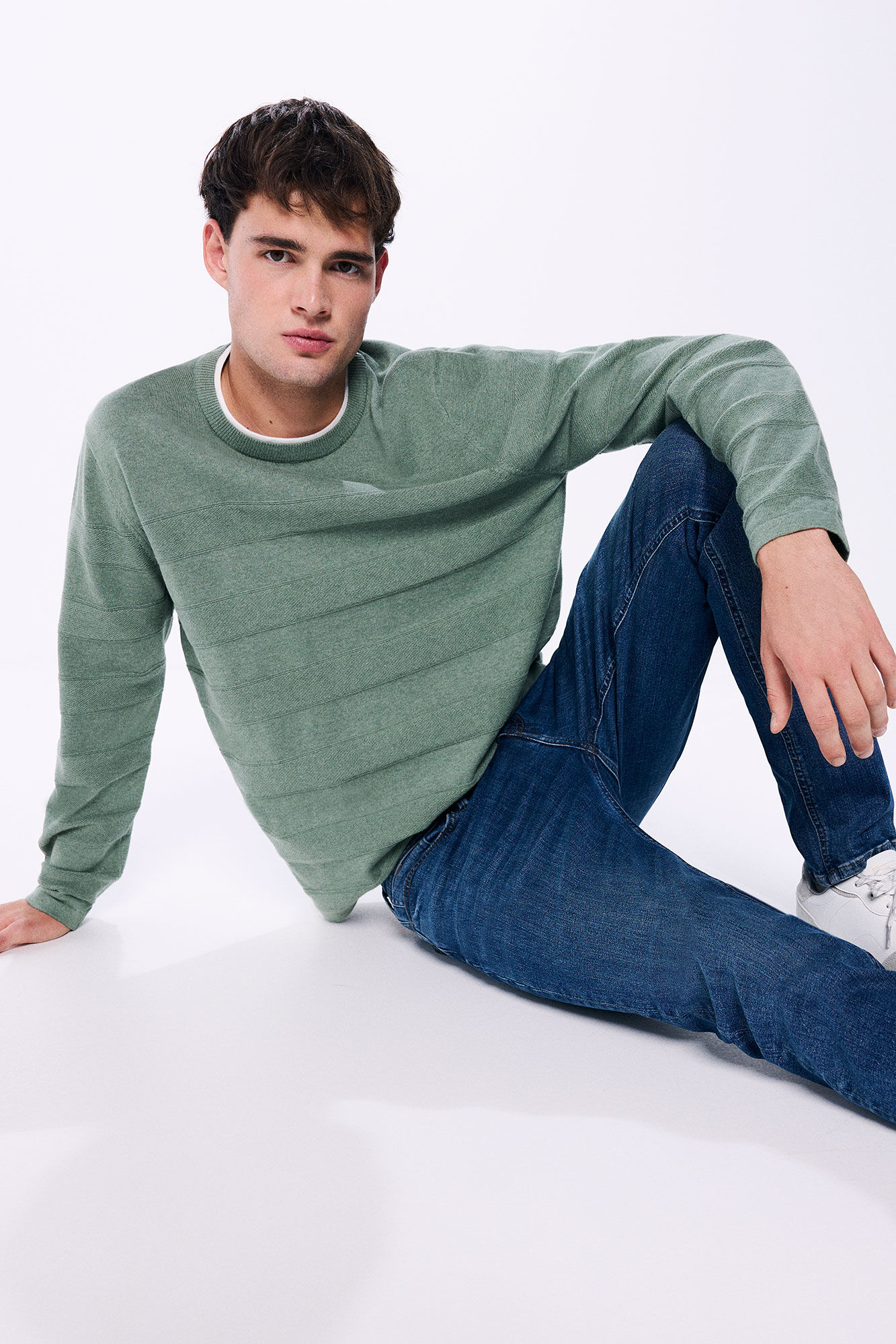 Springfield Camisola gola dupla