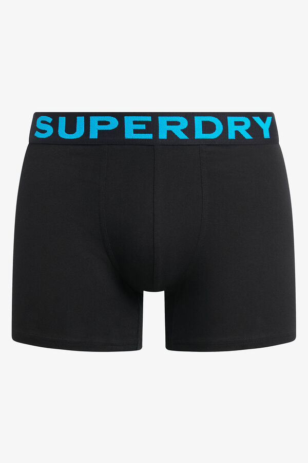 Superdry Boxer pack de 3 negro