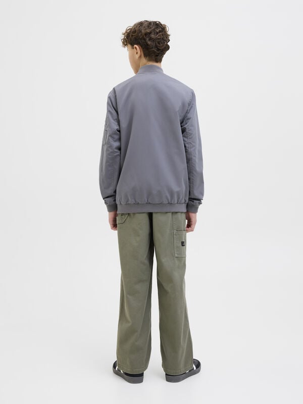 Jack & Jones Junior Pantal&oacute;n regular fit verde