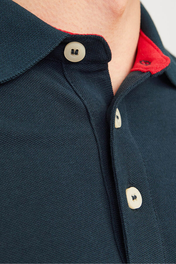 Jack & Jones Polo slim fit azul