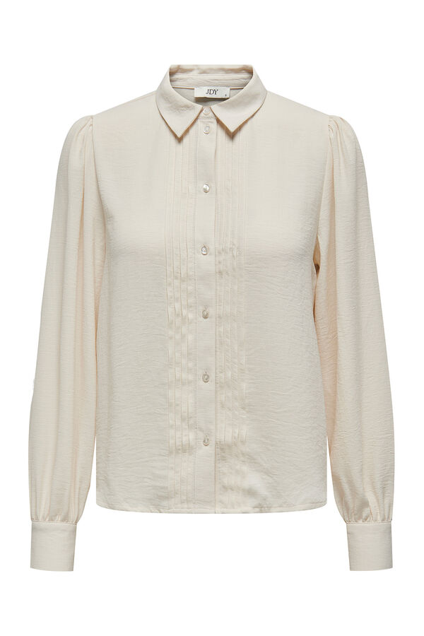 JDY Camisa de manga comprida  branco