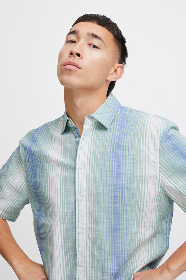 Blend Camisa Manga Curta Riscas branco