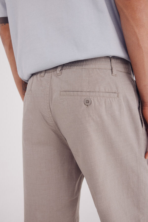 Springfield Bermuda estructura color comfort fit nude