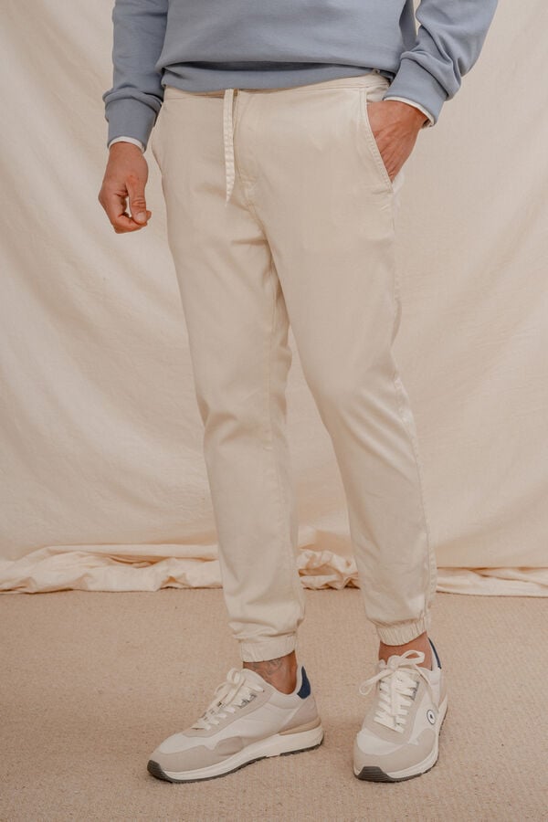 Celopman Jogger casual marfil