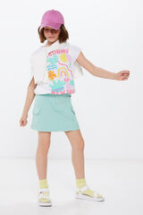 Springfield Kids Saia cargo menina verde