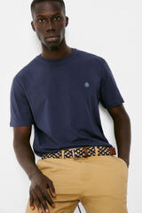 Springfield Cinto entrançado multicolorido azul