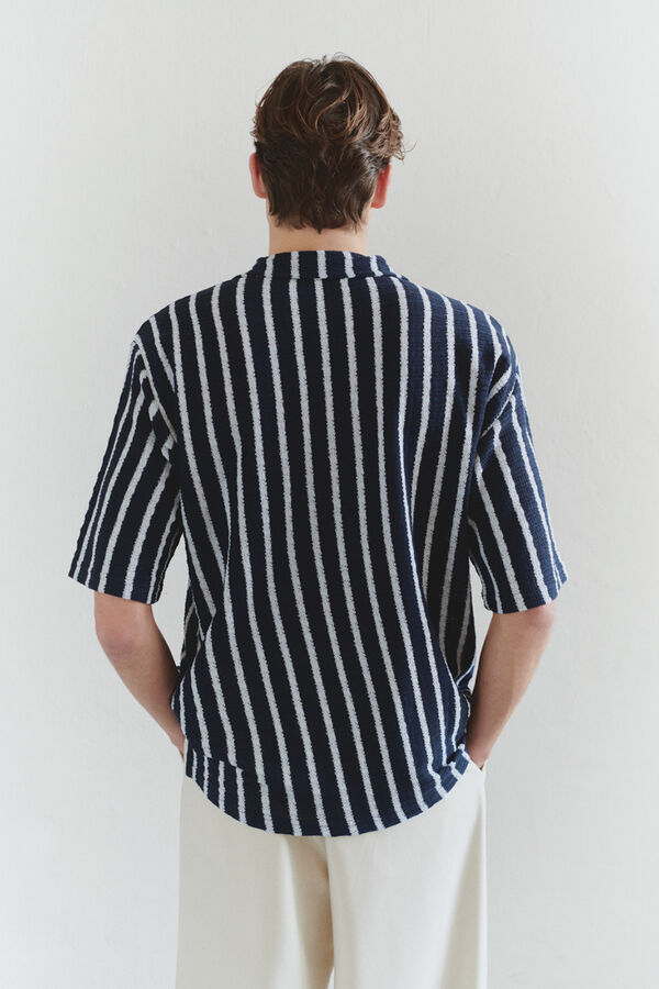Trendyol Polo de manga curta azul