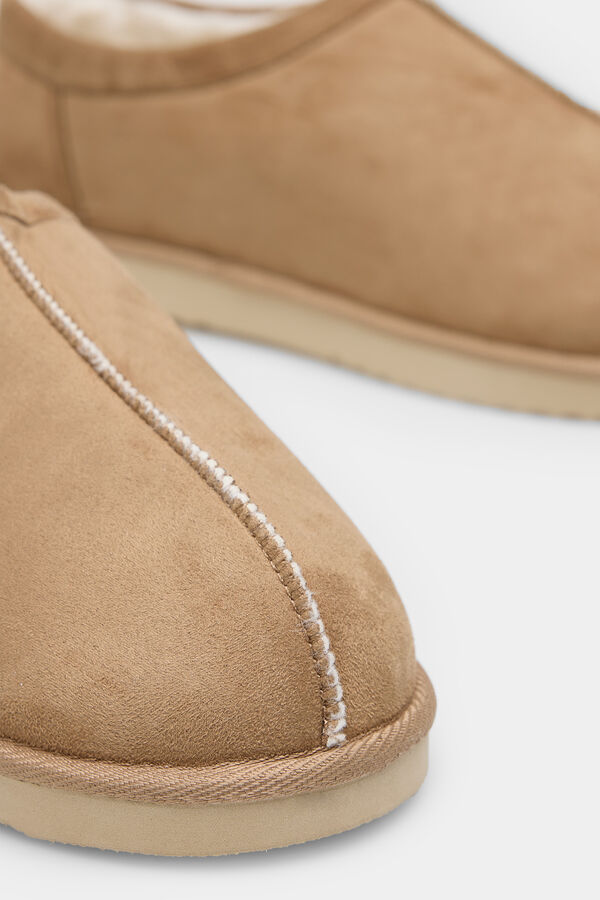 Springfield Zapatilla zueco casa nude