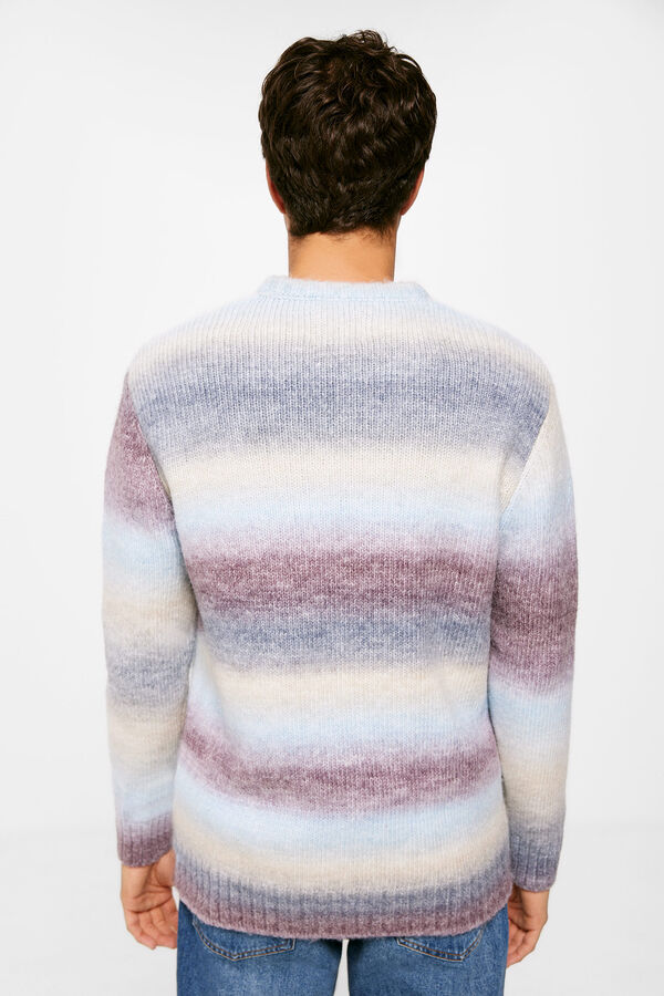 Springfield Su&eacute;ter fantasia com efeito gradiente rosa