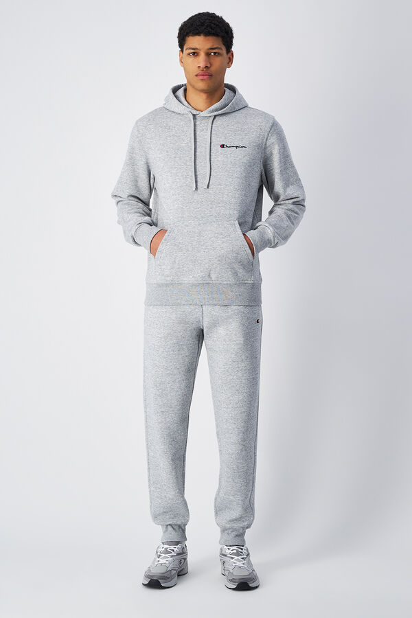 Champion Sudadera de algod&oacute;n hombre gris