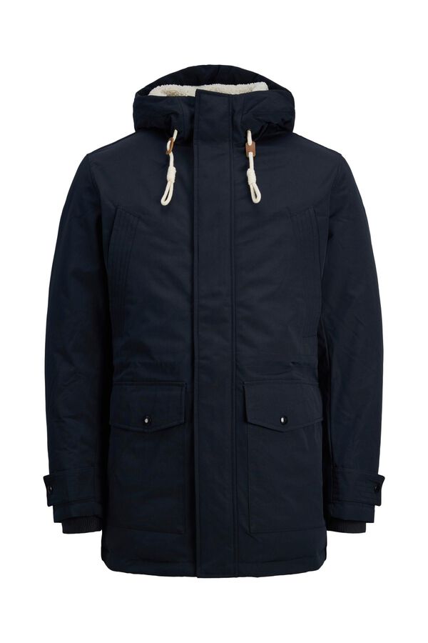 Jack & Jones Parka con capucha azul
