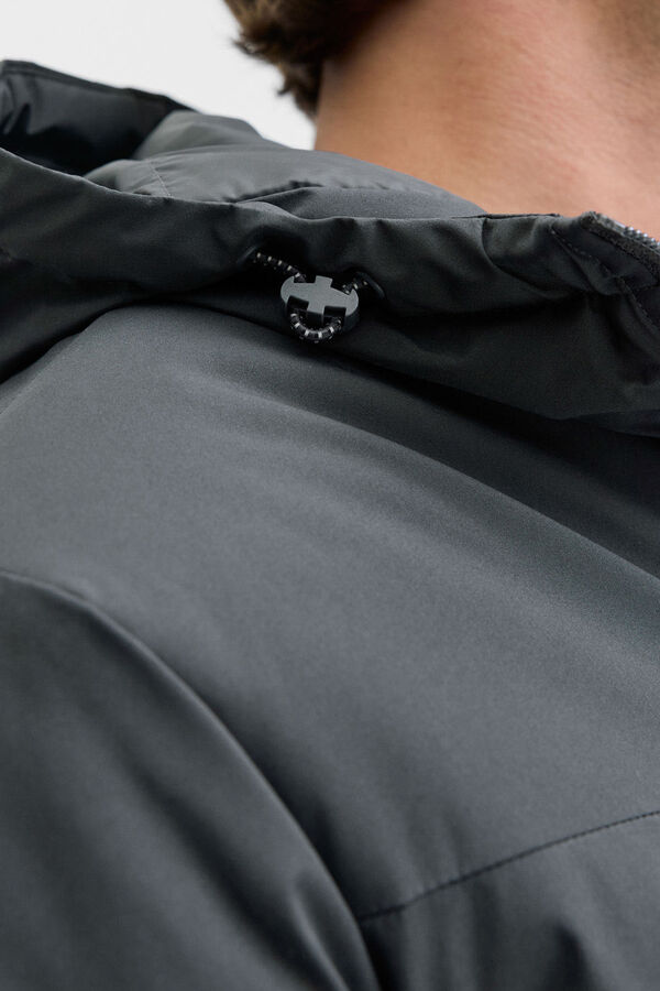 JJ REBEL Parka curta cinzento