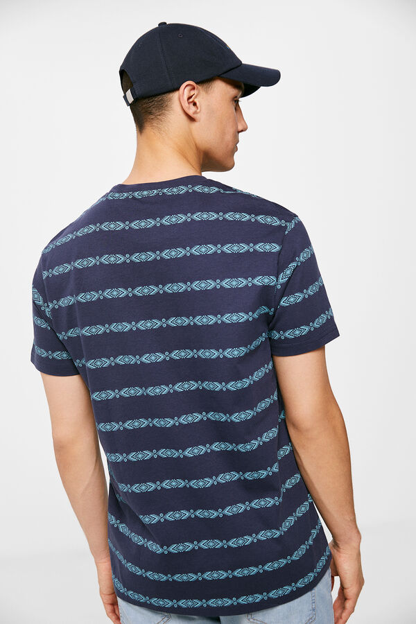 Springfield Camiseta aop azul