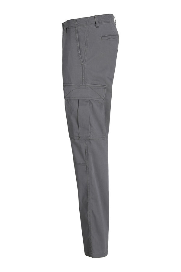 Jack & Jones Pantal&oacute;n cargo relaxed fit gris