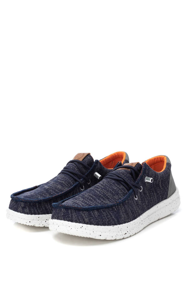 XTI Sapatos de vela para homem azul